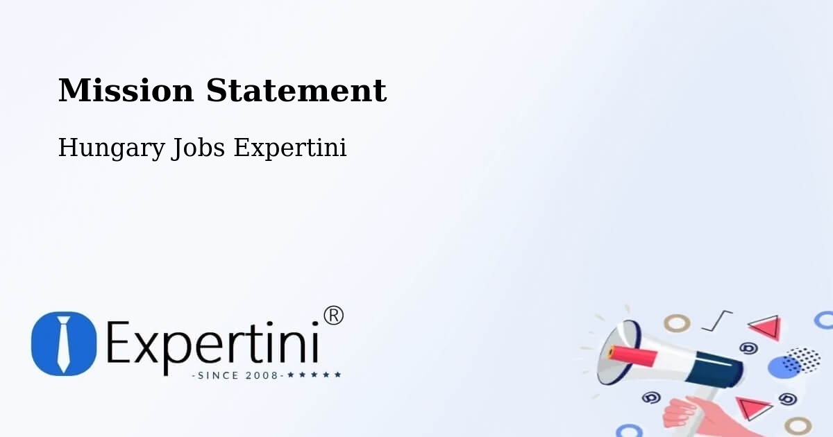 Corporate Mission – Izsák - Hungary Jobs Expertini